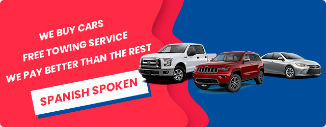 We buy cars